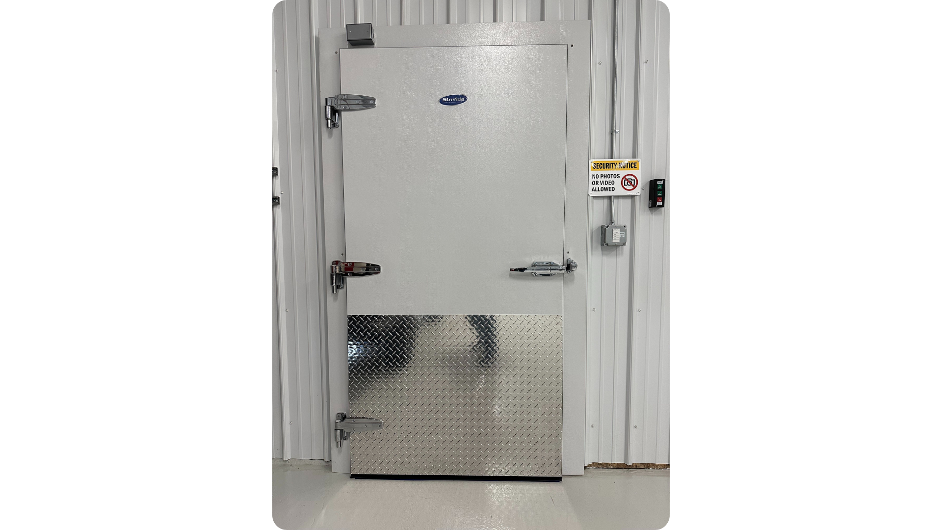 Air-Tight Insulated Freezer Doors